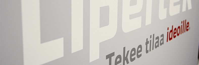 Lipertek tekee tilaa ideoille logo ja teksti