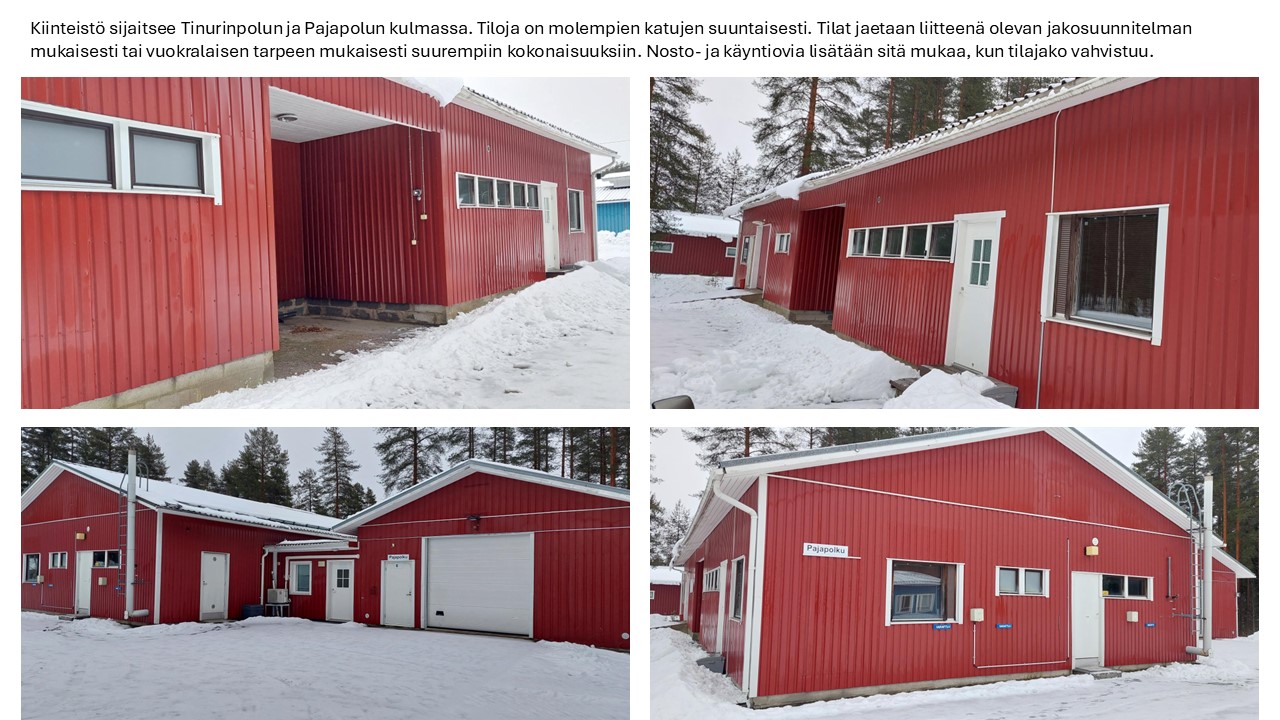 Hallio­sak­keet 96 m² ja 121 m² Ylämyl­lyn Välikan­kaalla