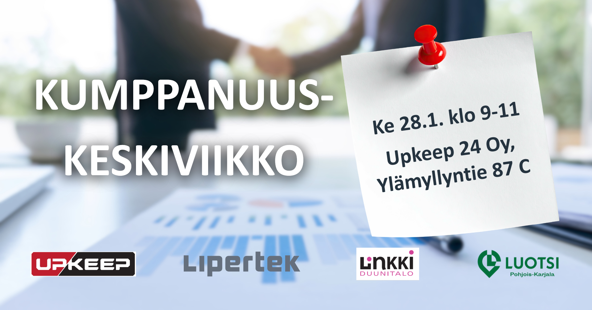 Kumppa­nuus­kes­ki­viikko — uusi kohtaa­mis­paikka yrityk­sille