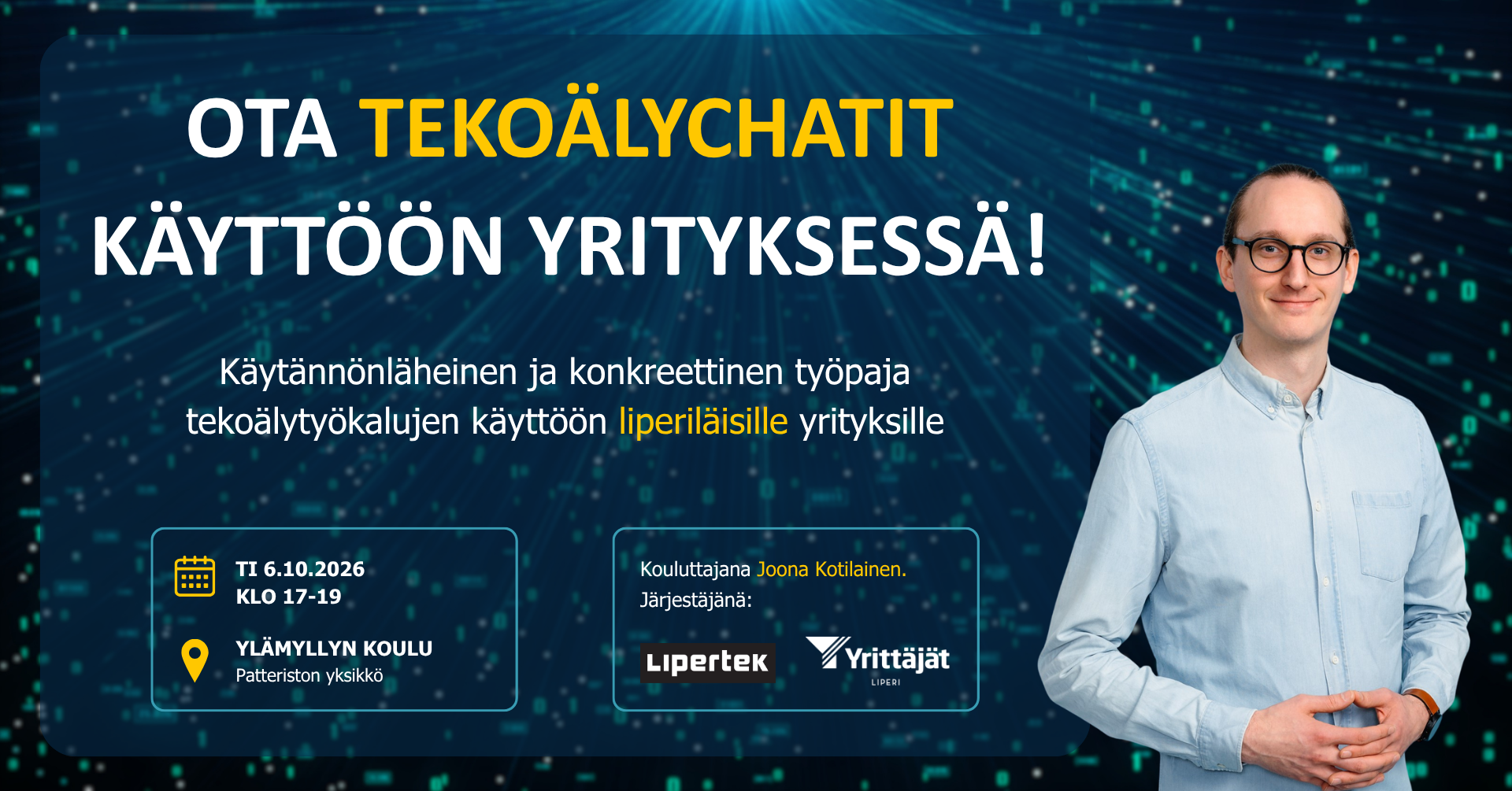 Ota tekoälychatit käyttöön yrityksessä!