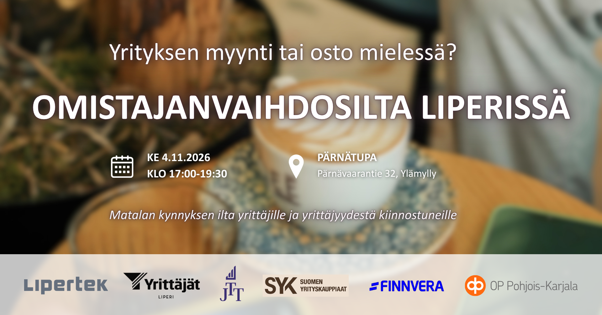 Omistajanvaihdosilta Liperissä 4.11.