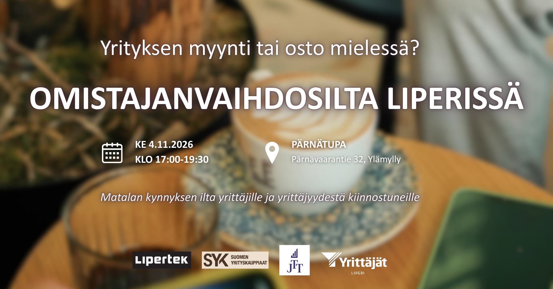 Omistajanvaihdosilta Liperissä 4.11.